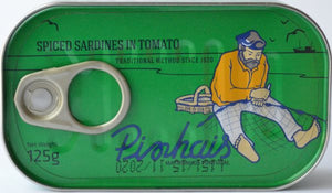 Spiced Sardines in tomato (Pinhais)