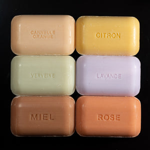 Organic Soap Bar - Set of 6 mixed scents