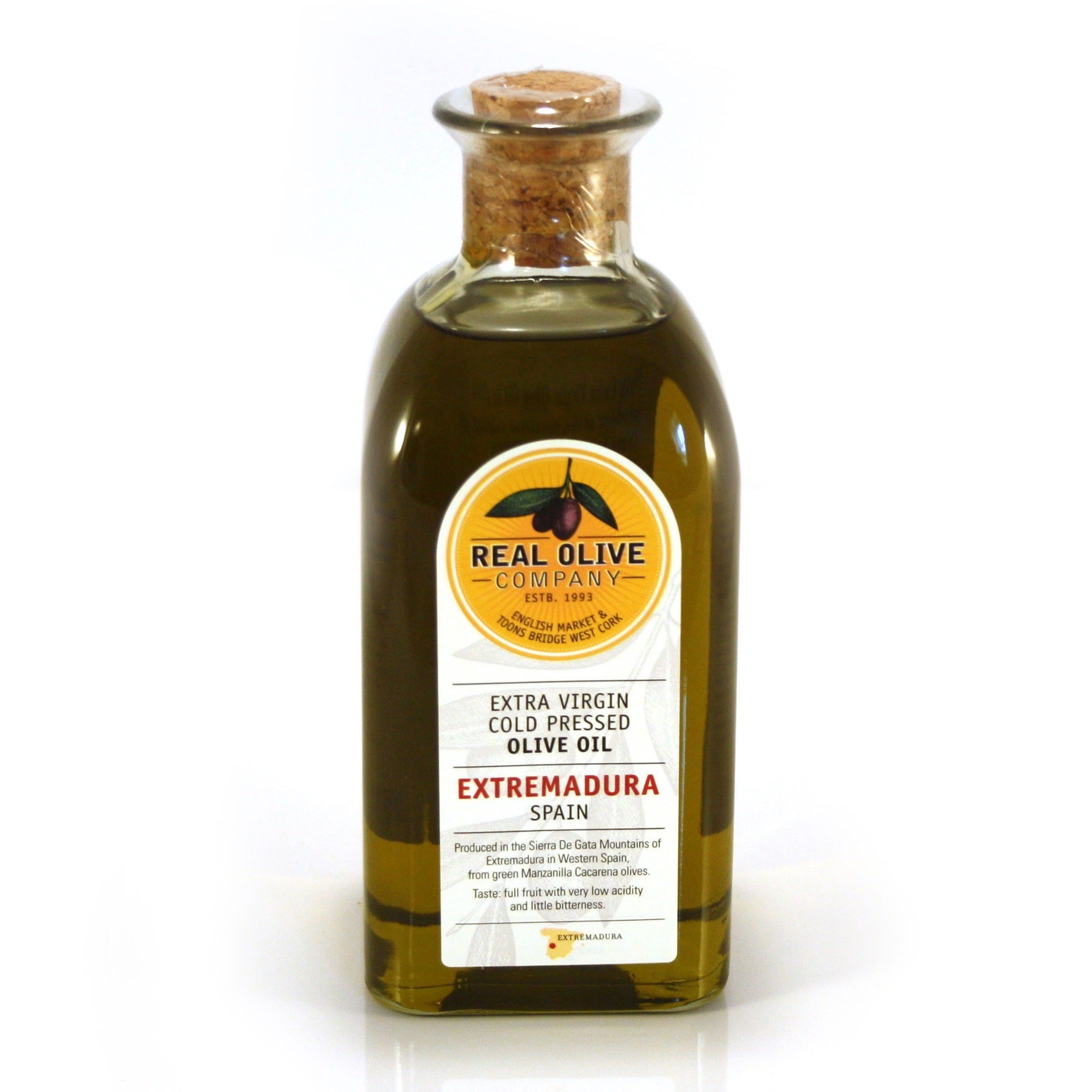 Extremadura Extra Virgin Olive Oil, 500ml Glass Bottle