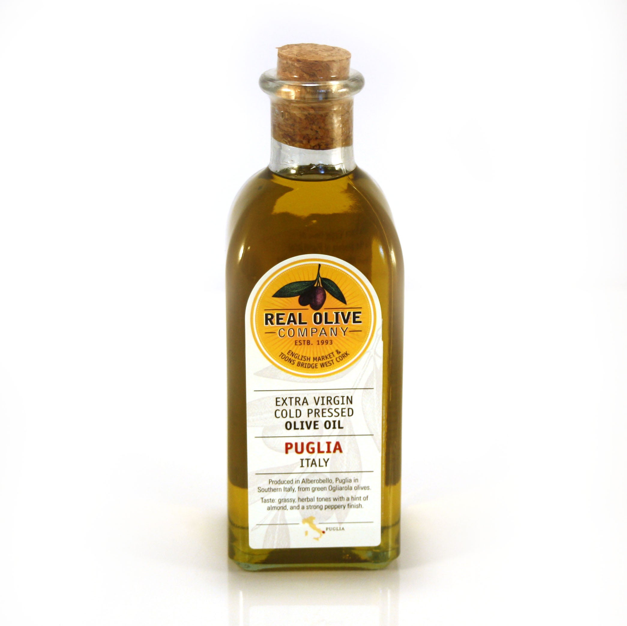 Puglia Extra Virgin Olive Oil, 500ml Glass Bottle