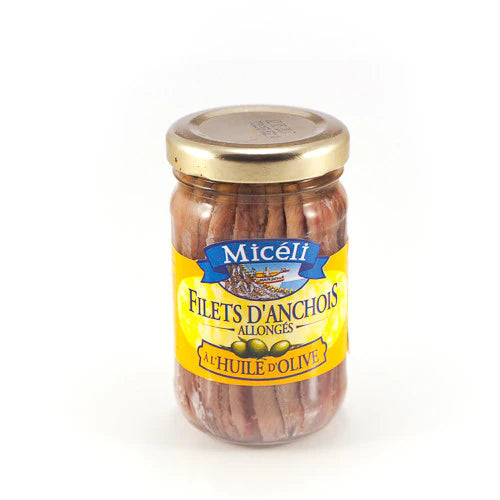 Salted Anchovy Fillets in Olive Oil