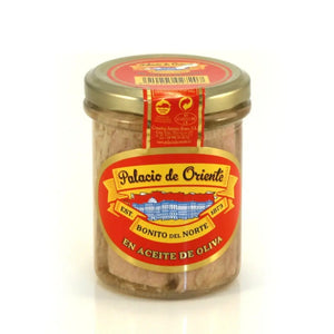 White Tuna Loin In Olive Oil Glass Jar 225g