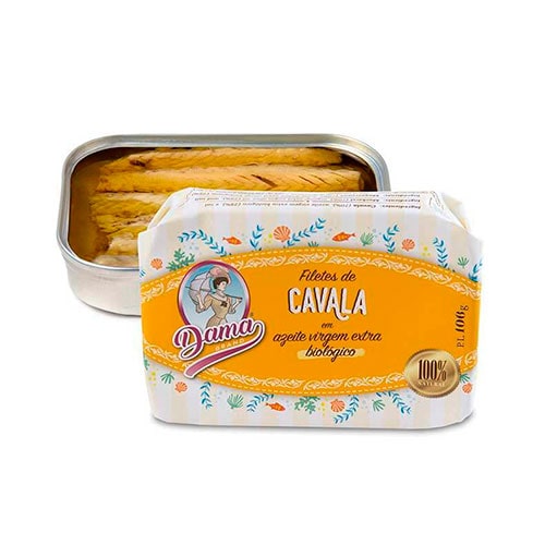 Dama Mackerel In Organic Extra Virgin Olive Oil