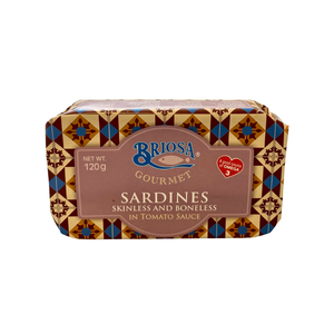 Briosa Gourmet Skinless/Boneless Sardines in Tomato