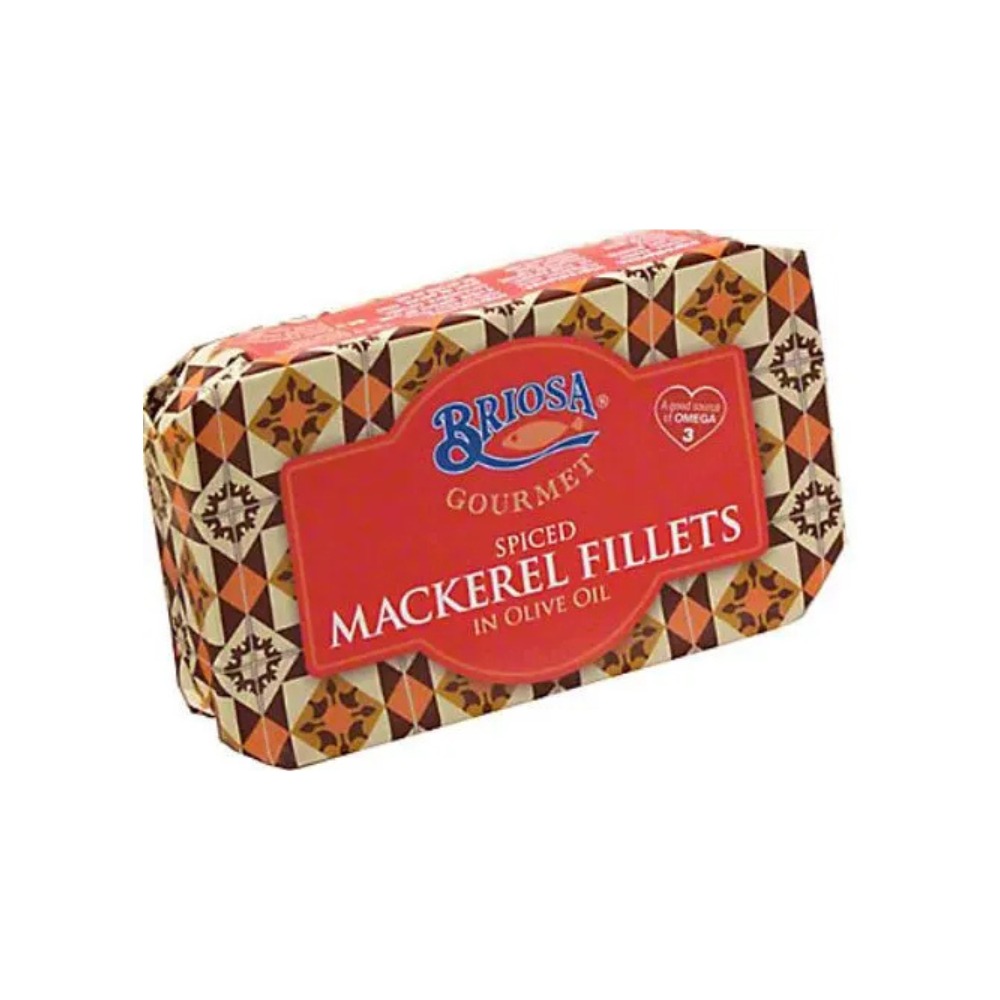 Briosa Gourmet Spiced Mackerel In Olive Oil