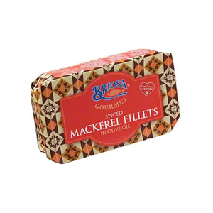 Briosa Gourmet Spiced Mackerel In Olive Oil