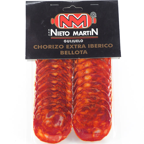 Sliced Iberico Bellota Chorizo, Nieto Martin
