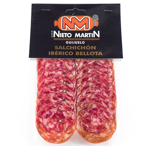 Sliced Iberico Bellota Salchichon, Nieto Martin