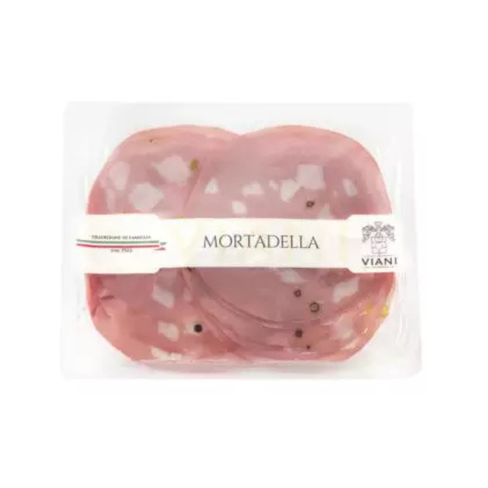 Sliced Mortadella with Pistachio