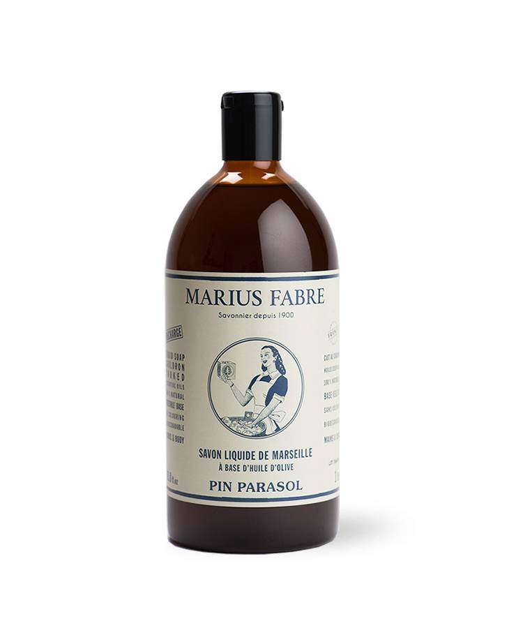 Marseille Natural Liquid Soap Parasol Pine