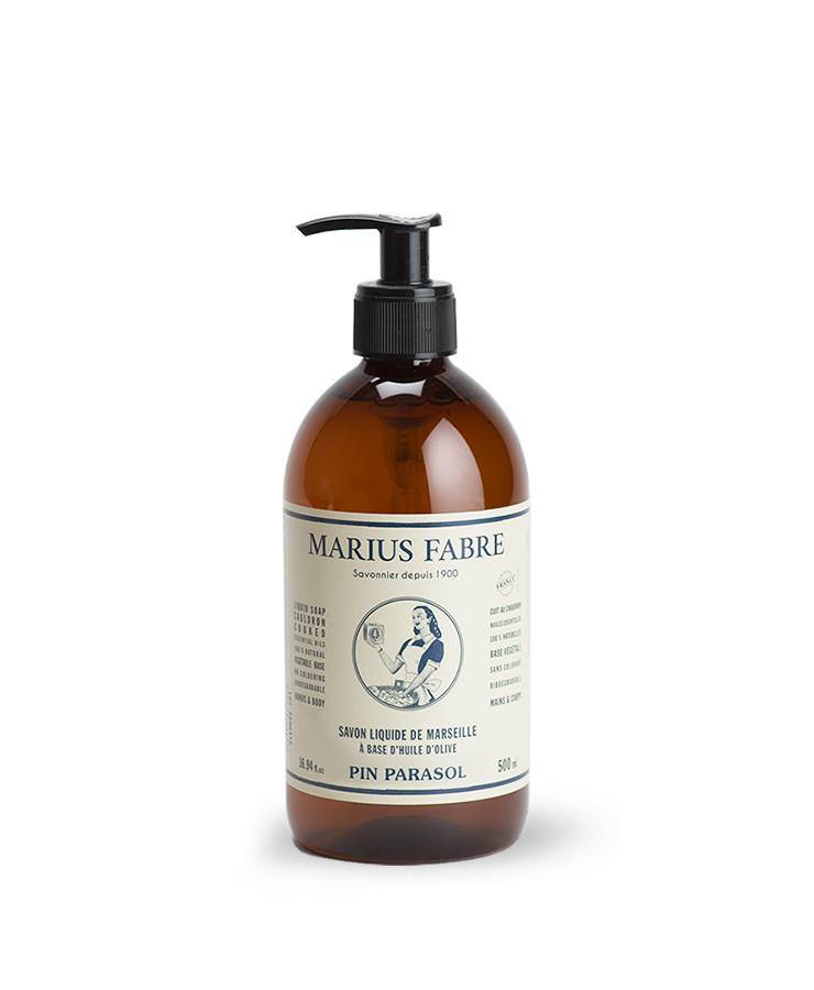 Marseille Natural Liquid Soap Parasol Pine