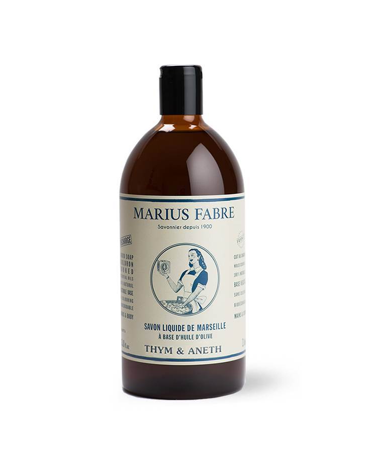 Marseille Natural Liquid Soap with Thyme & Dill