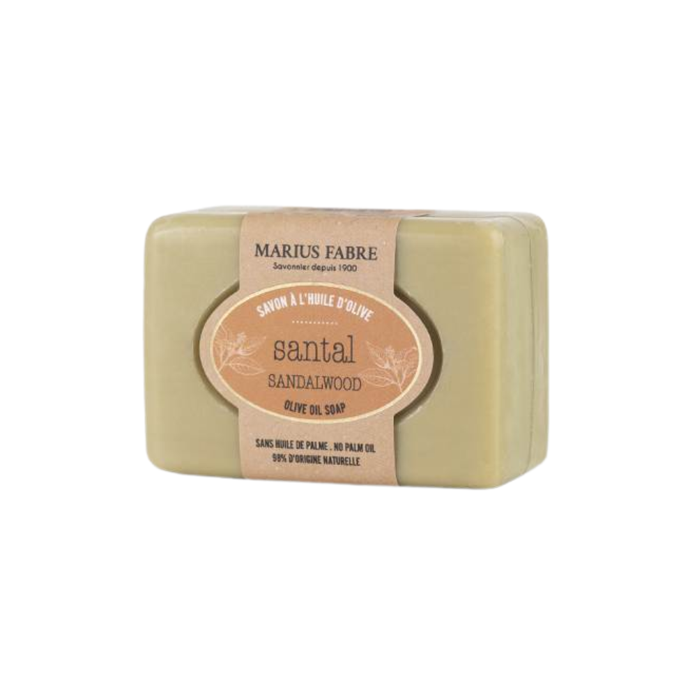 Marius Fabre Olive Oil and Sandalwood Soap