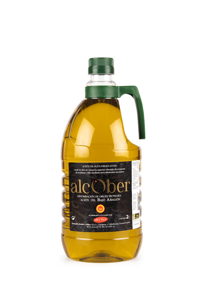 DO Bajo Aragon Empeltre Extra Virgin Olive Oil, 2L Bottle