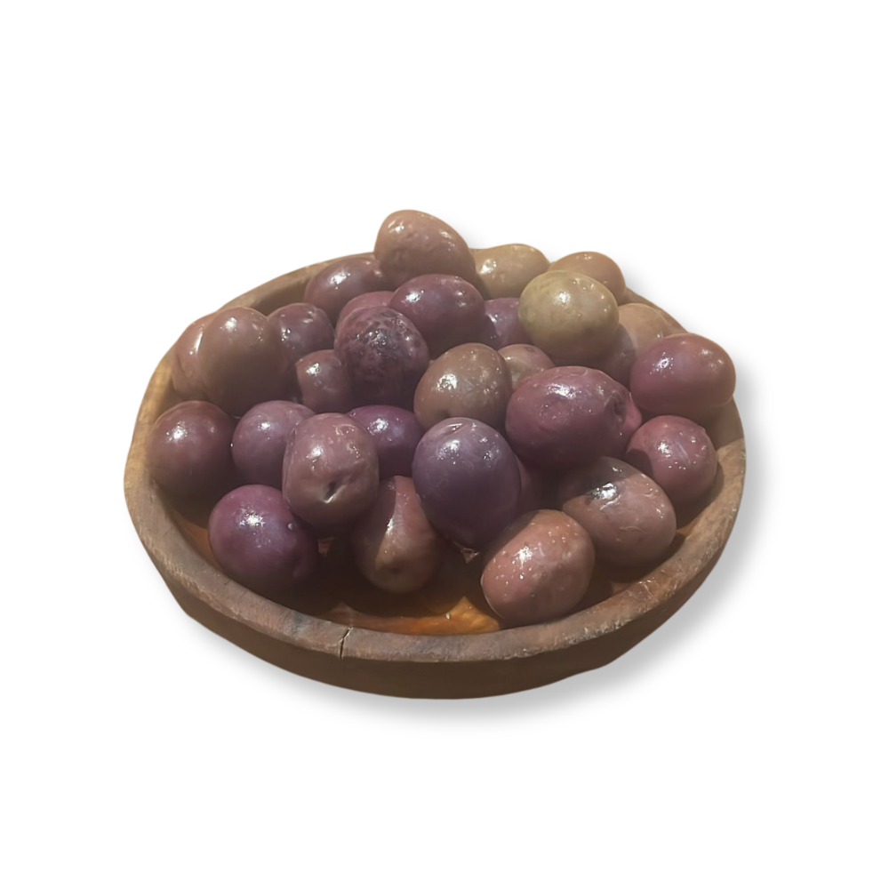 Black Volos Olives with Stone