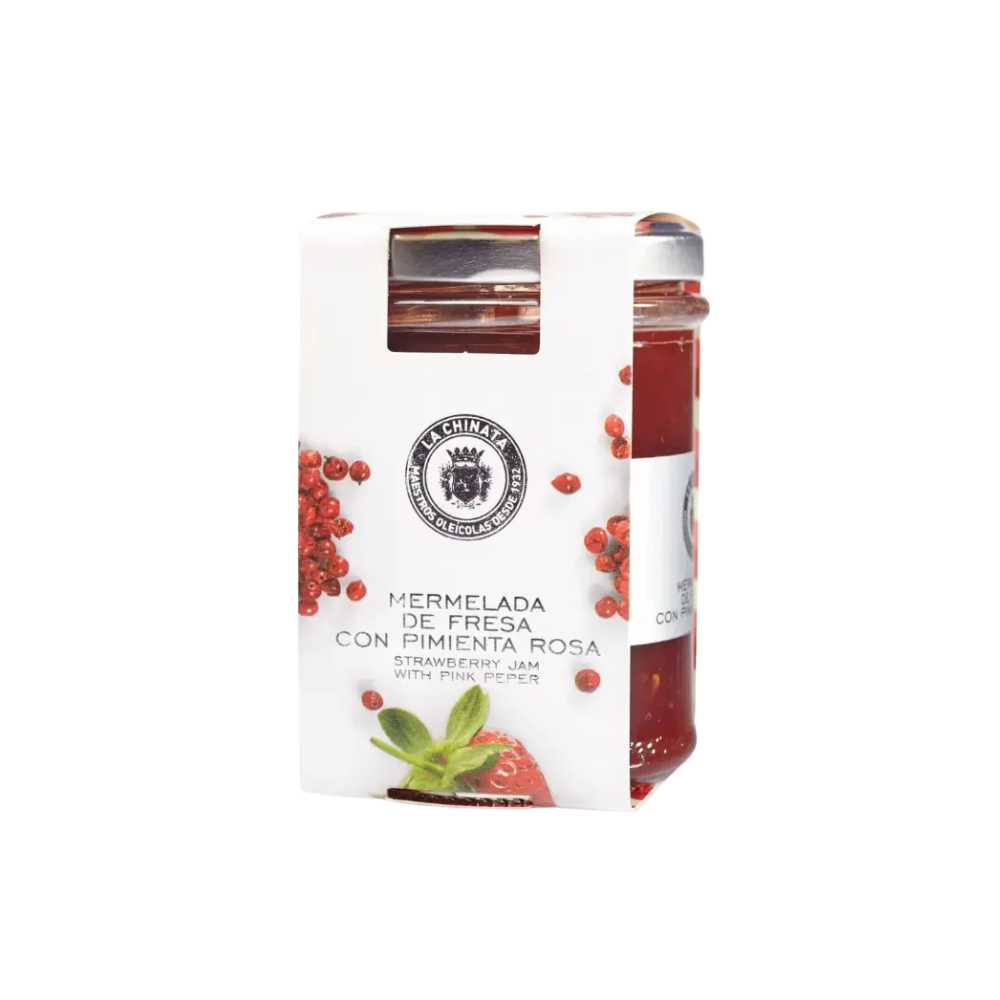 Strawberry Jam with Pink Pepper