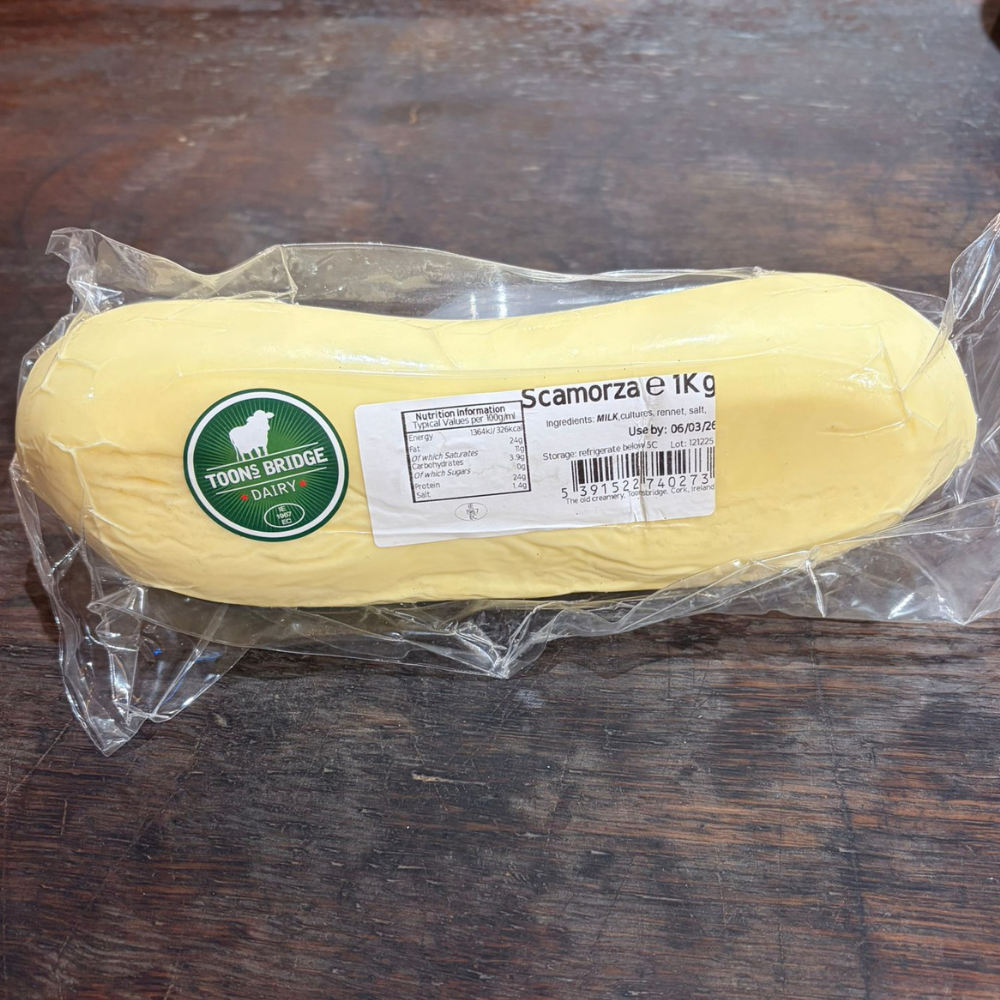 Unsmoked Scamorza Log