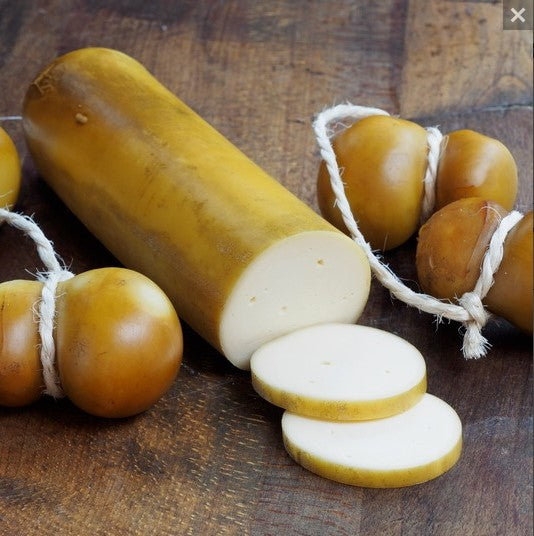 Smoked Scamorza Log