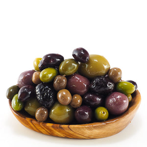 Mixed Olives Including Green & Black Varieties From Across Europe