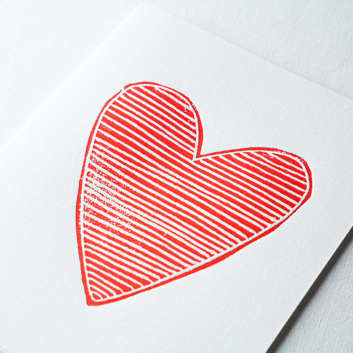 Handmade card Heart