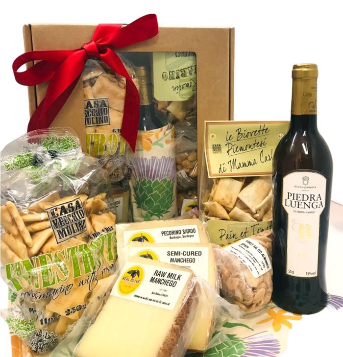 2. FOOD BOX FOR CHEESE, SHERRY & ALMOND LOVERS
