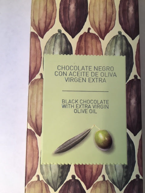 Dark chocolate with Extra Virgin Olive Oil