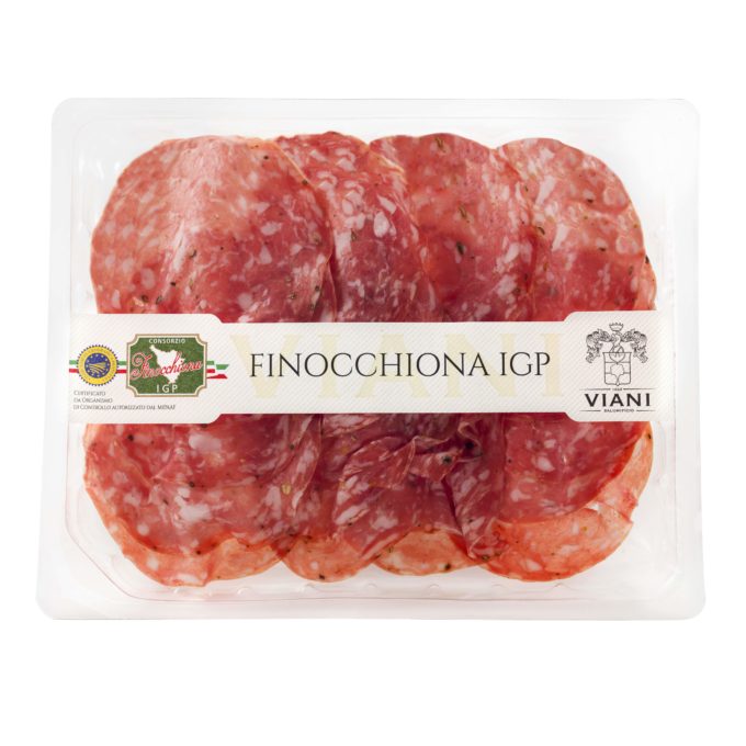 Tuscan Fennel Salami Sliced